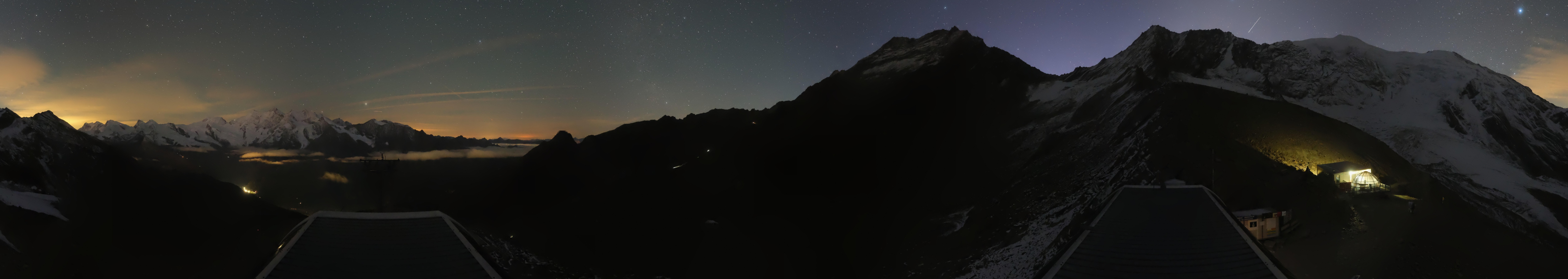 Archiv Foto Webcam Bergstation Hohsaas Saas-Grund