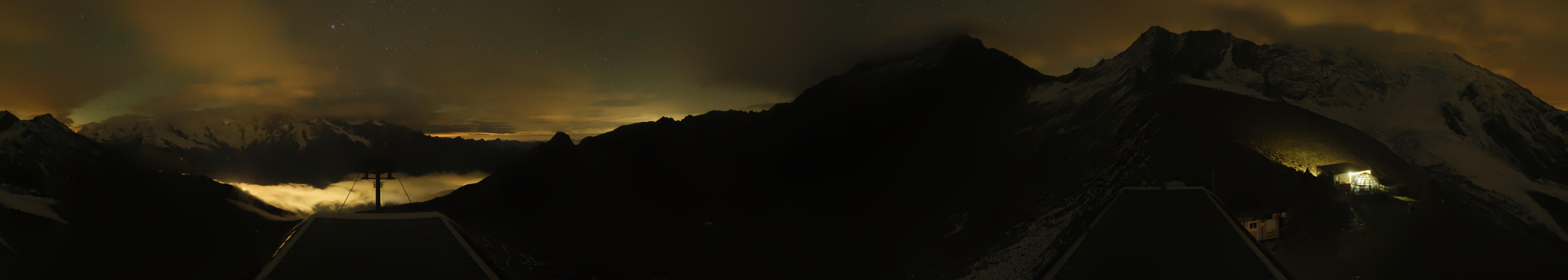 Archiv Foto Webcam Bergstation Hohsaas Saas-Grund