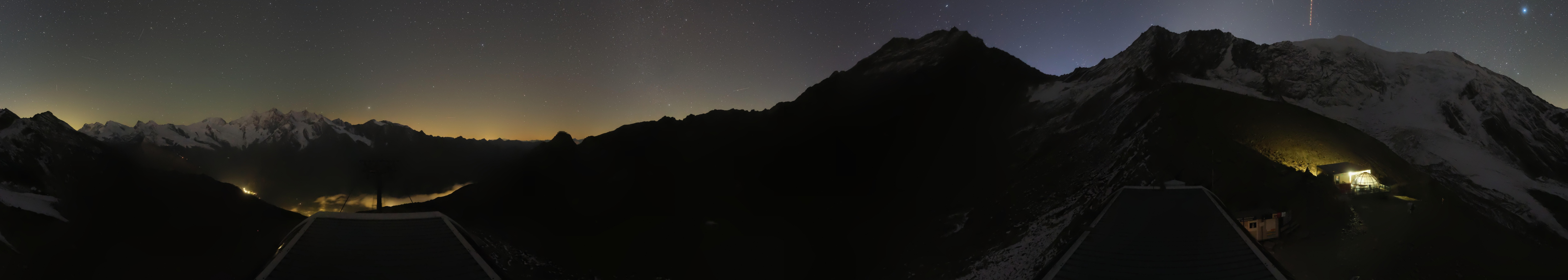 Archiv Foto Webcam Bergstation Hohsaas Saas-Grund