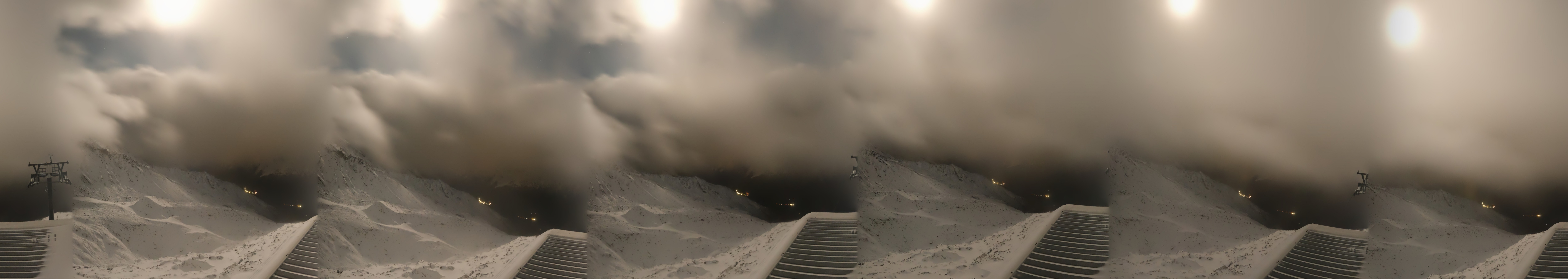 Archived image Webcam Top Station Hohsaas Gondola Saas-Grund