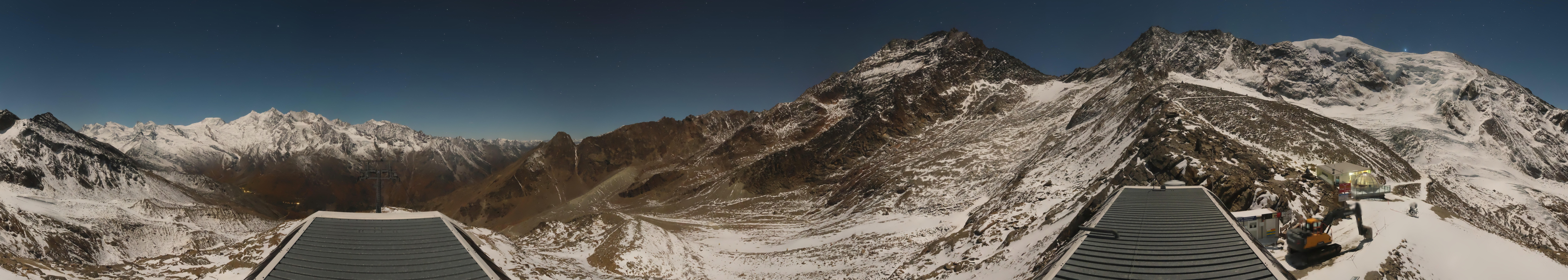 Archiv Foto Webcam Bergstation Hohsaas Saas-Grund