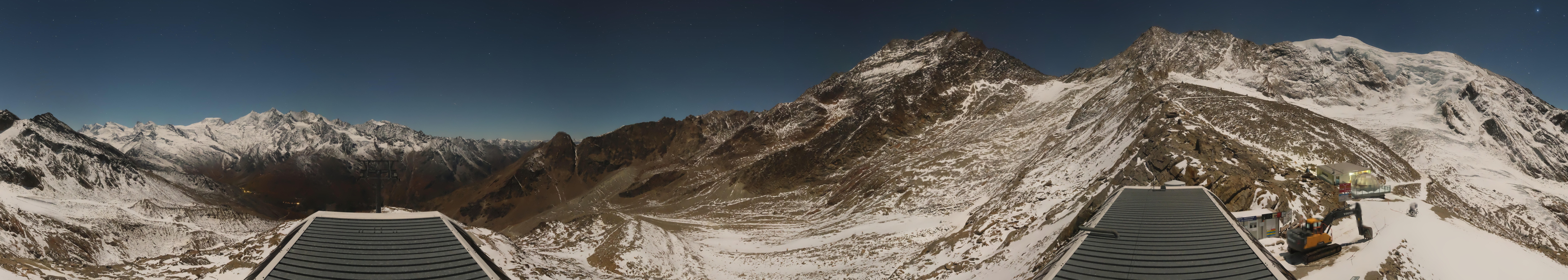 Archiv Foto Webcam Bergstation Hohsaas Saas-Grund