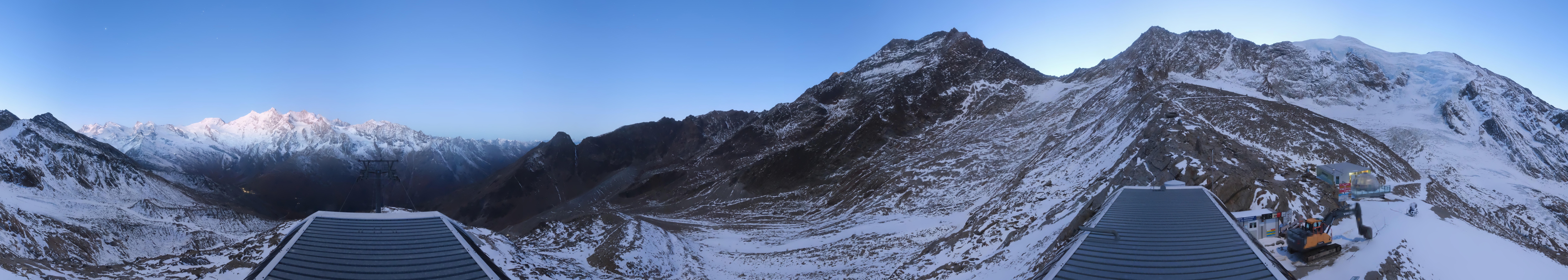 Archived image Webcam Top Station Hohsaas Gondola Saas-Grund