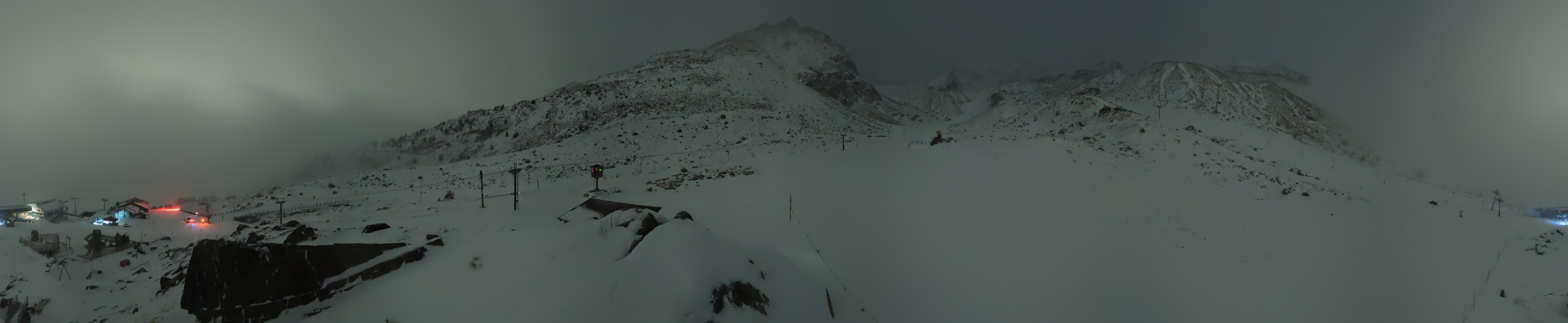 Archiv Foto Webcam Mittelstation Kreuzboden Saas-Grund Hohsaas