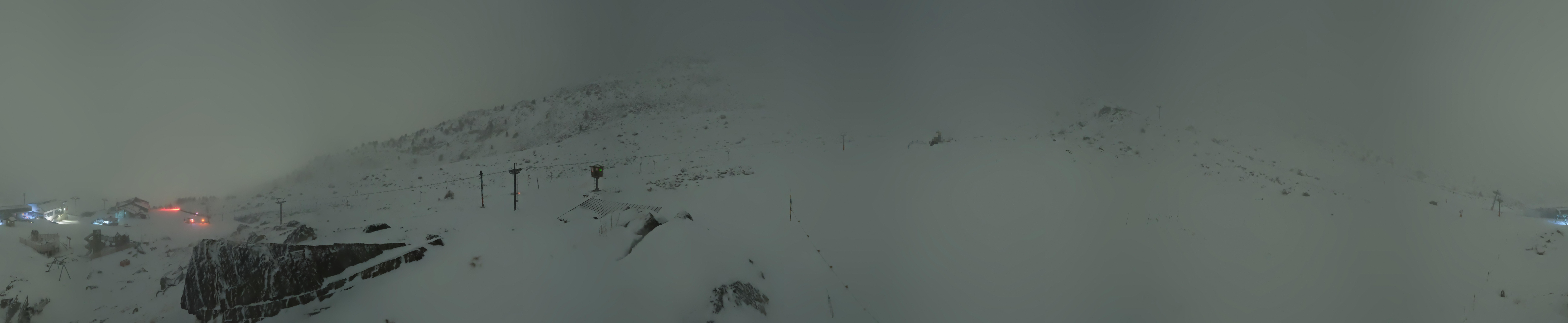 Archiv Foto Webcam Mittelstation Kreuzboden Saas-Grund Hohsaas