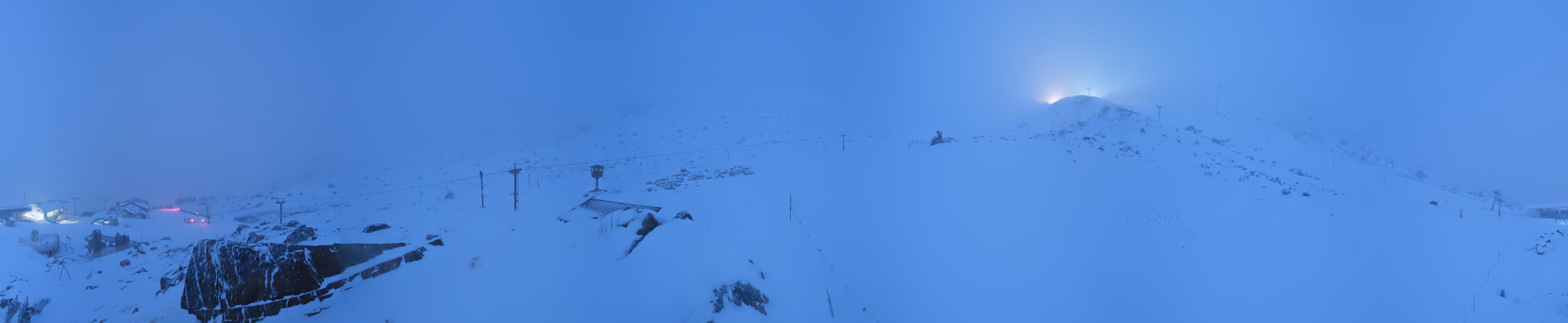 Archiv Foto Webcam Mittelstation Kreuzboden Saas-Grund Hohsaas