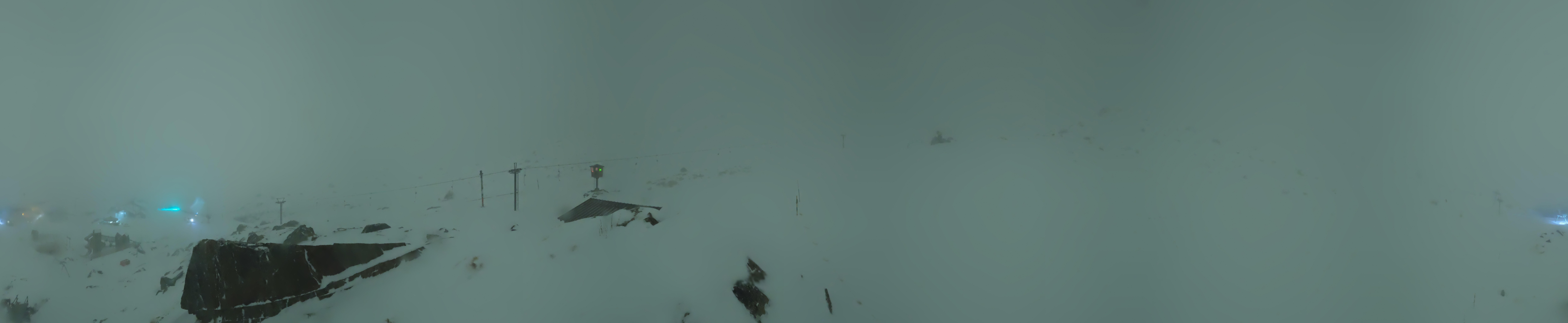 Archived image Webcam Mid-Station Kreuzboden Gondola Saas-Grund Hohsaas