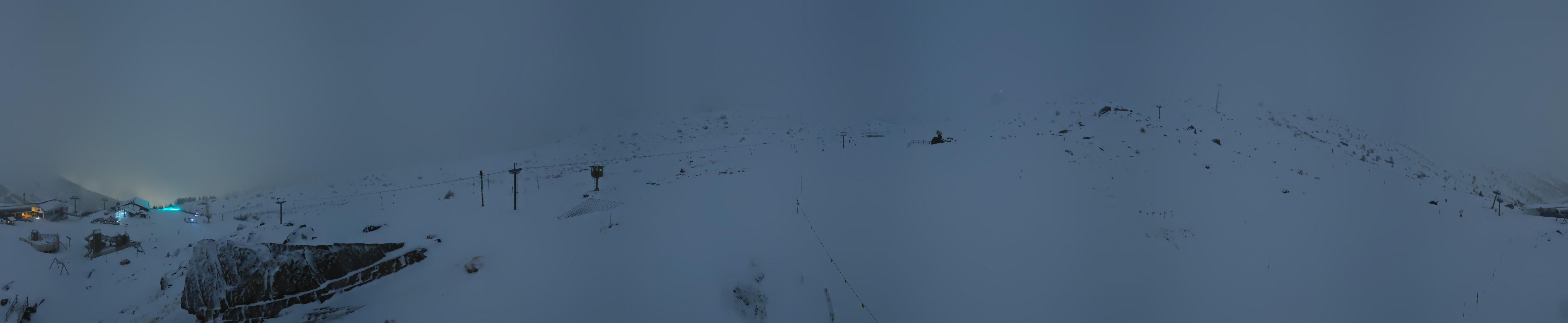 Archived image Webcam Mid-Station Kreuzboden Gondola Saas-Grund Hohsaas