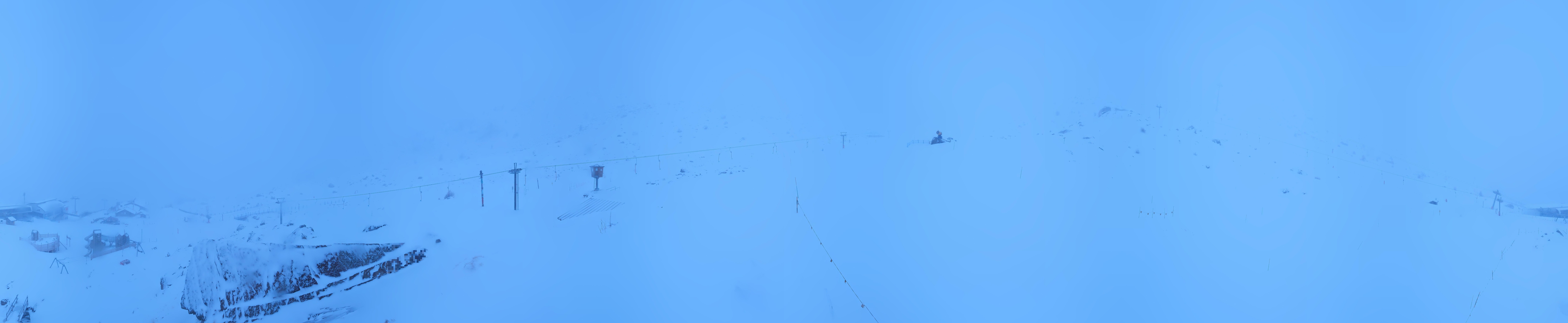 Archiv Foto Webcam Mittelstation Kreuzboden Saas-Grund Hohsaas