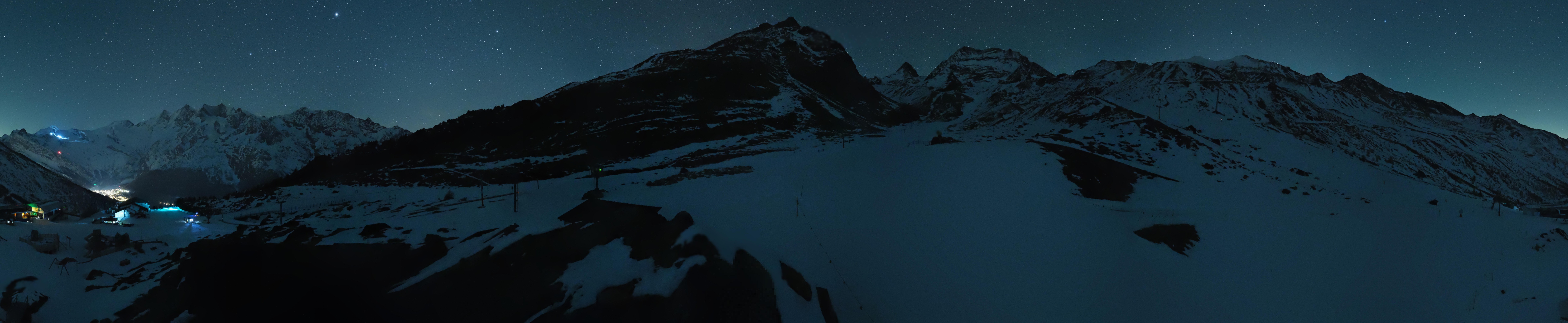 Archived image Webcam Mid-Station Kreuzboden Gondola Saas-Grund Hohsaas