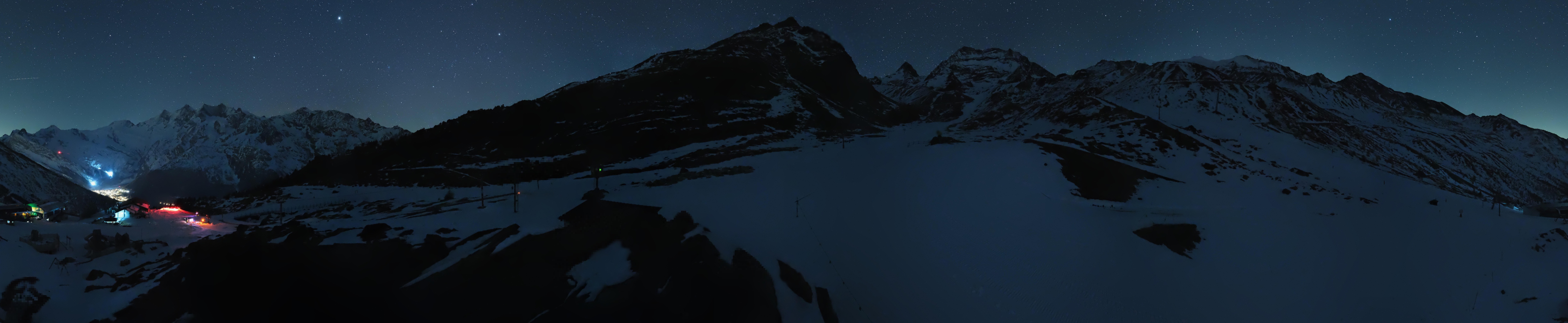 Archiv Foto Webcam Mittelstation Kreuzboden Saas-Grund Hohsaas