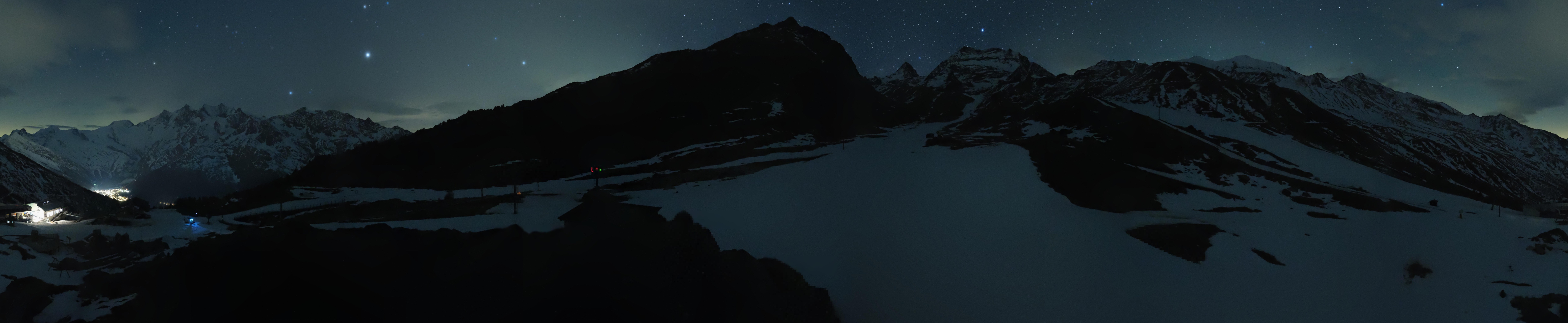 Archiv Foto Webcam Mittelstation Kreuzboden Saas-Grund Hohsaas