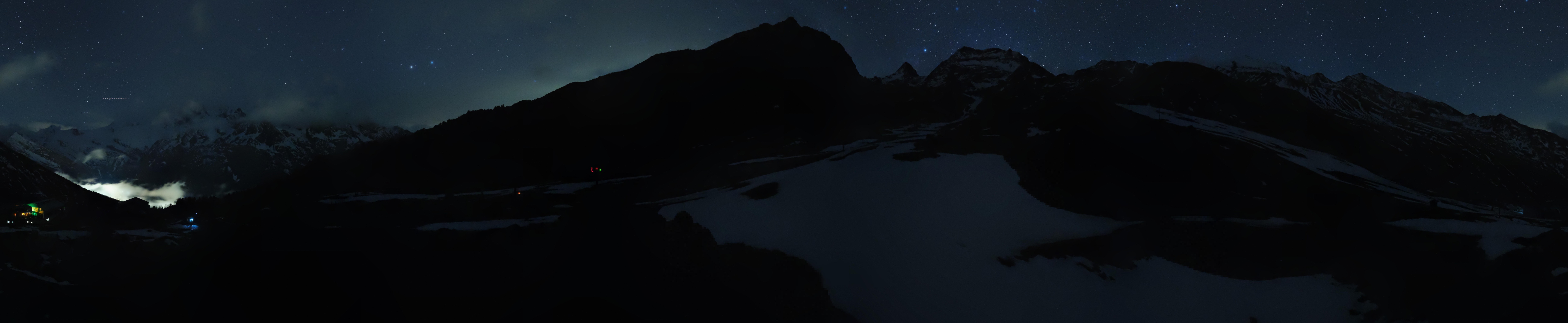 Archiv Foto Webcam Mittelstation Kreuzboden Saas-Grund Hohsaas