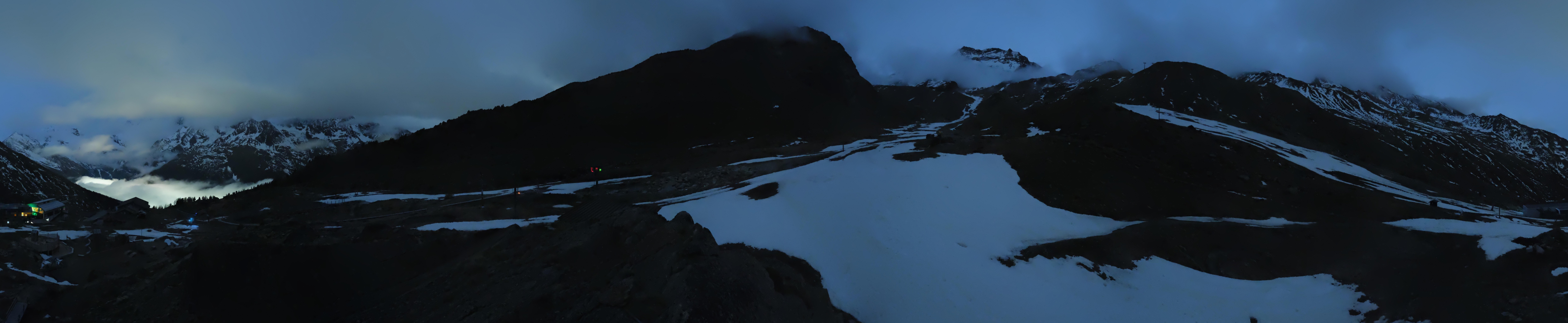 Archiv Foto Webcam Mittelstation Kreuzboden Saas-Grund Hohsaas