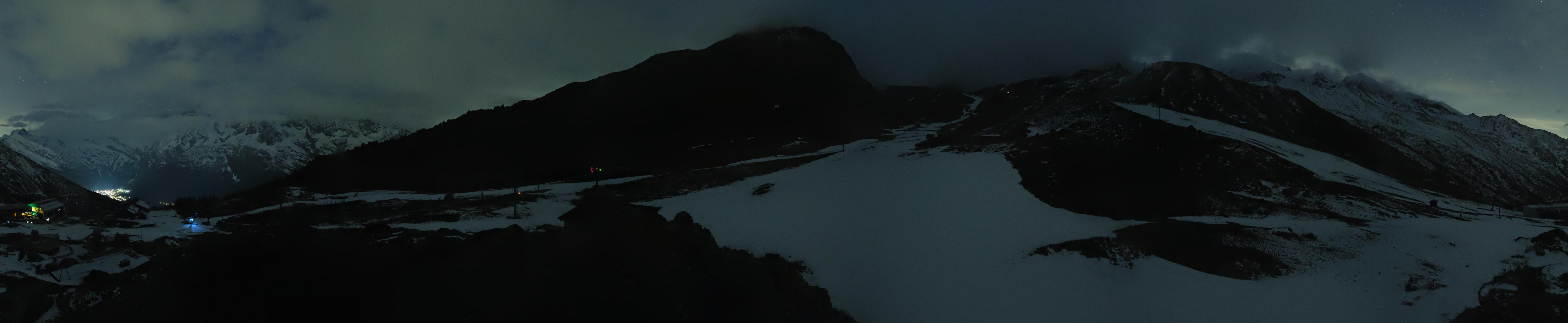 Archiv Foto Webcam Mittelstation Kreuzboden Saas-Grund Hohsaas