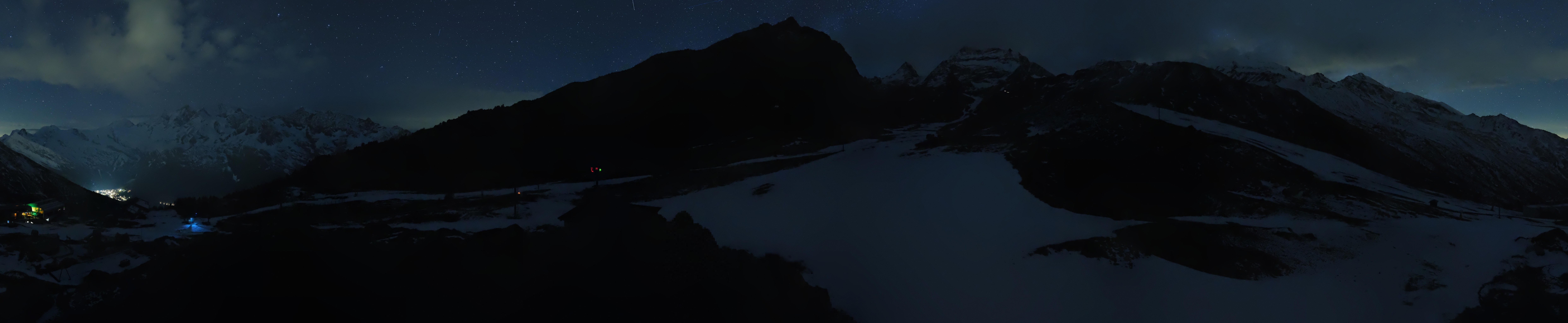 Archiv Foto Webcam Mittelstation Kreuzboden Saas-Grund Hohsaas