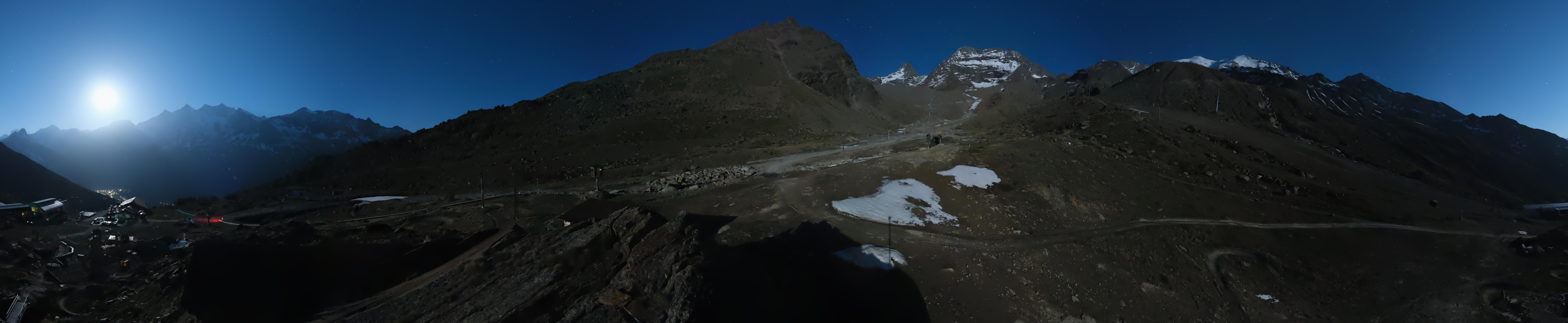Archiv Foto Webcam Mittelstation Kreuzboden Saas-Grund Hohsaas