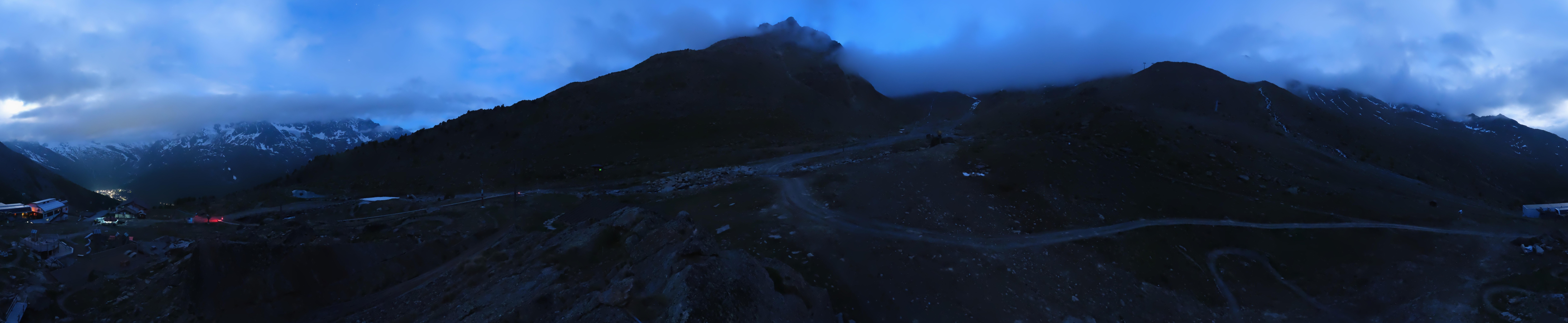 Archiv Foto Webcam Mittelstation Kreuzboden Saas-Grund Hohsaas