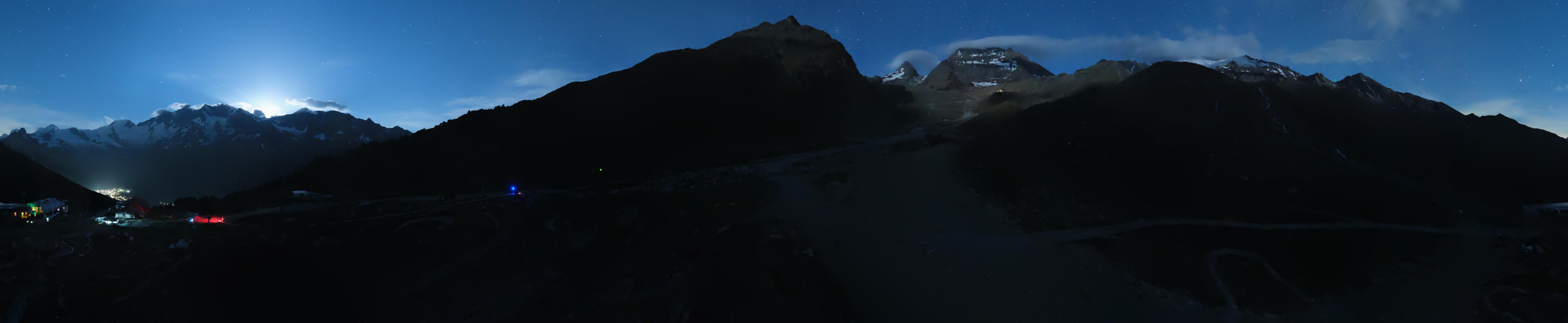 Archiv Foto Webcam Mittelstation Kreuzboden Saas-Grund Hohsaas