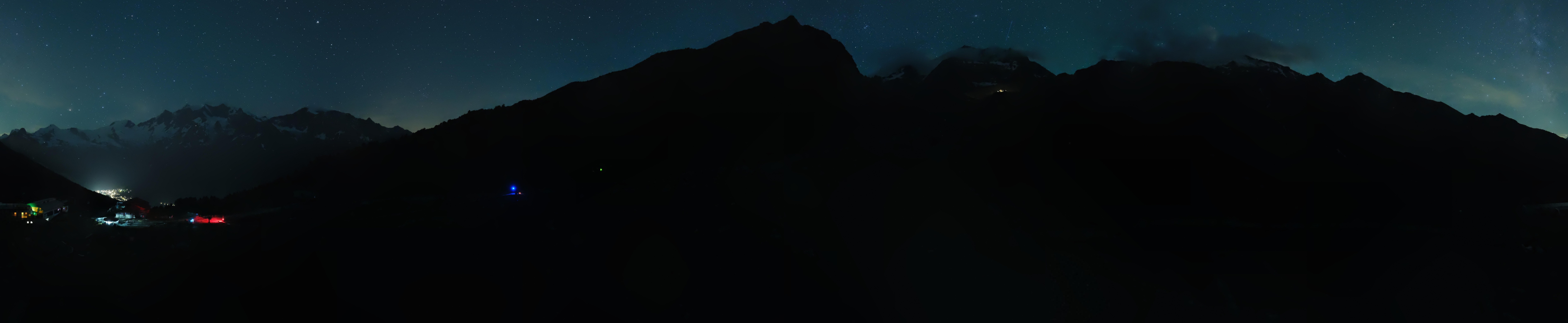 Archiv Foto Webcam Mittelstation Kreuzboden Saas-Grund Hohsaas