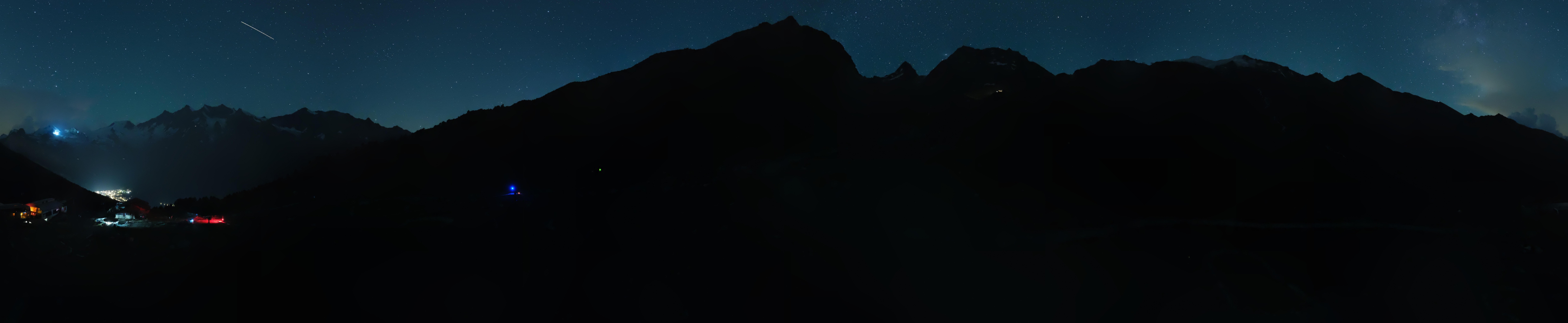 Archiv Foto Webcam Mittelstation Kreuzboden Saas-Grund Hohsaas