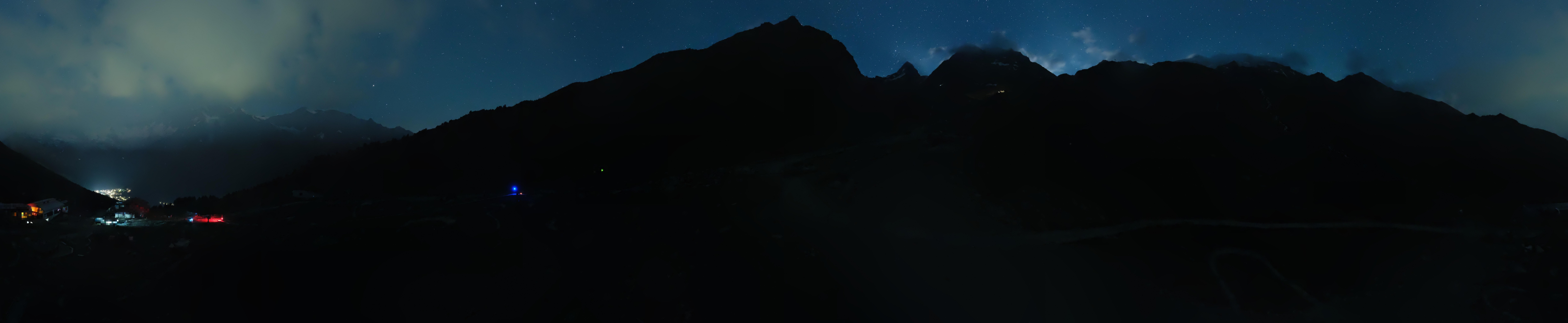 Archiv Foto Webcam Mittelstation Kreuzboden Saas-Grund Hohsaas