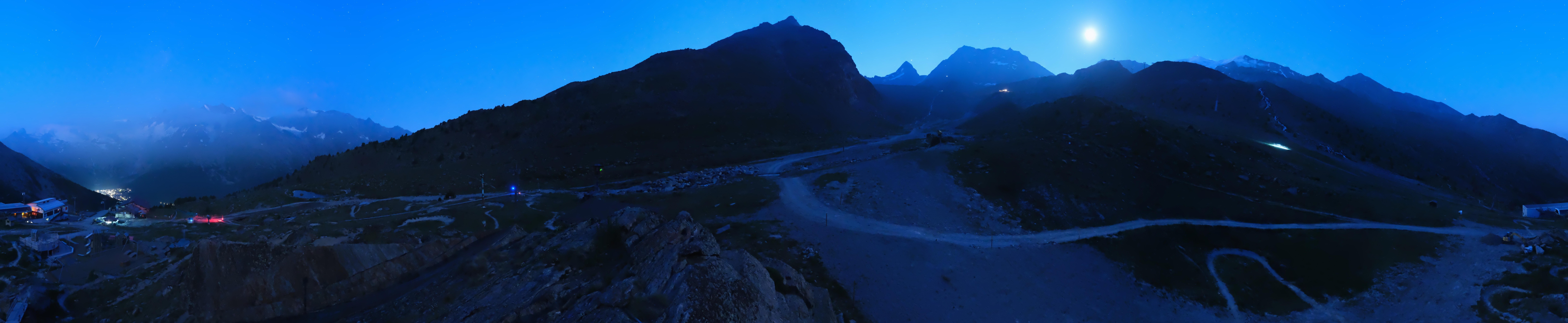 Archiv Foto Webcam Mittelstation Kreuzboden Saas-Grund Hohsaas