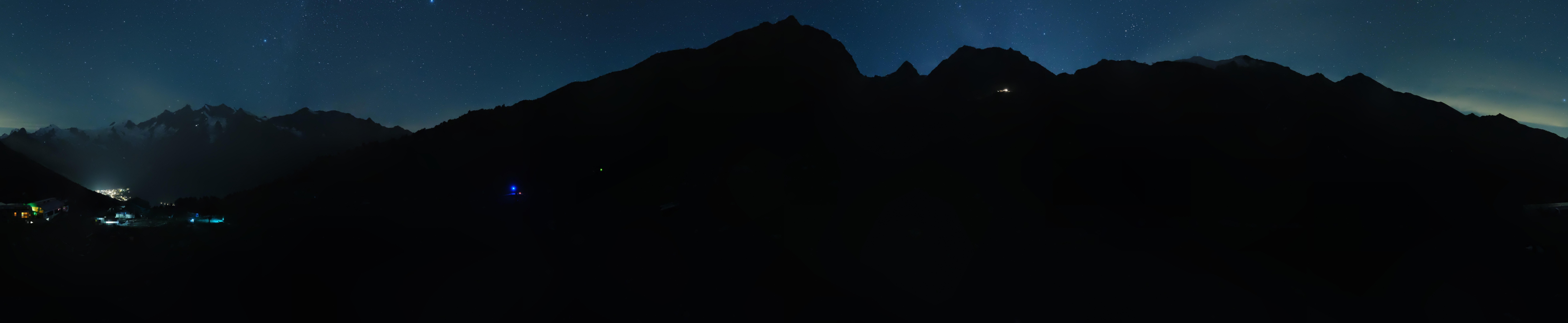 Archiv Foto Webcam Mittelstation Kreuzboden Saas-Grund Hohsaas