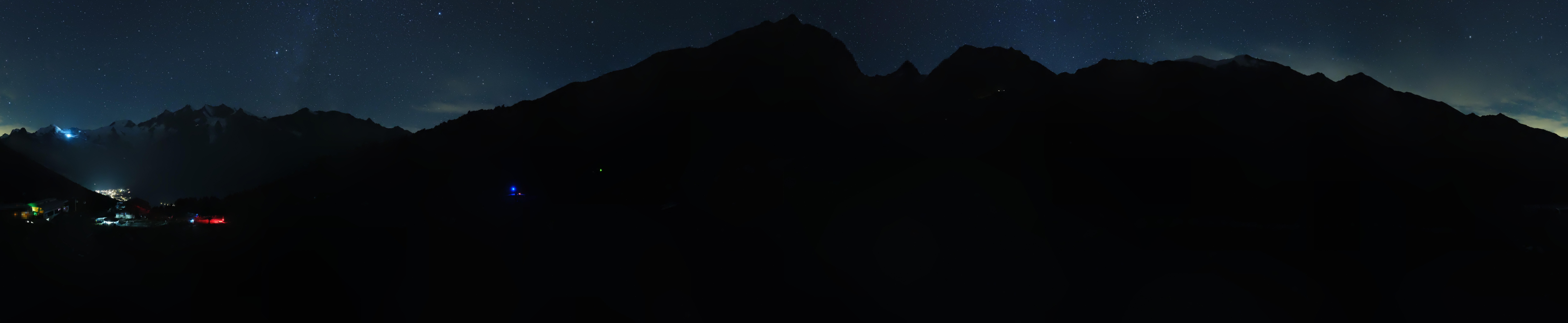 Archiv Foto Webcam Mittelstation Kreuzboden Saas-Grund Hohsaas