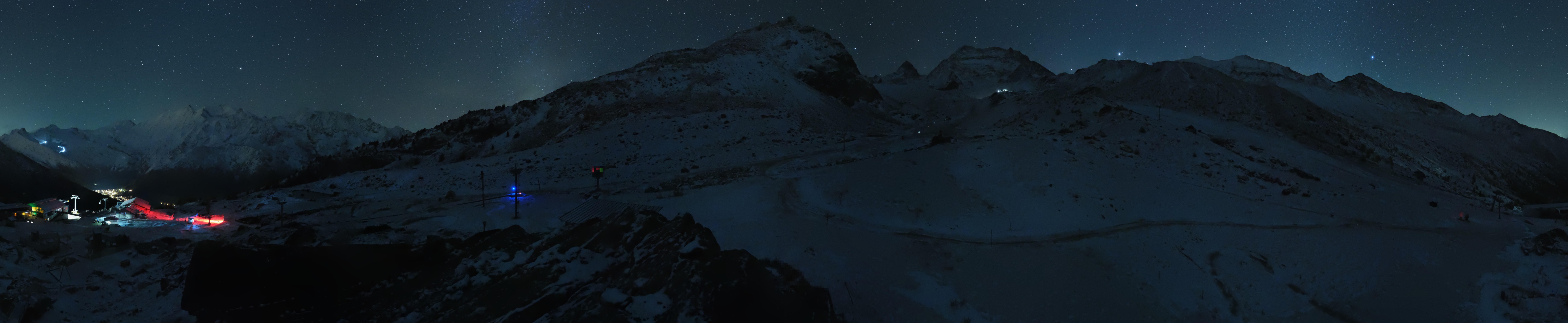 Archiv Foto Webcam Mittelstation Kreuzboden Saas-Grund Hohsaas