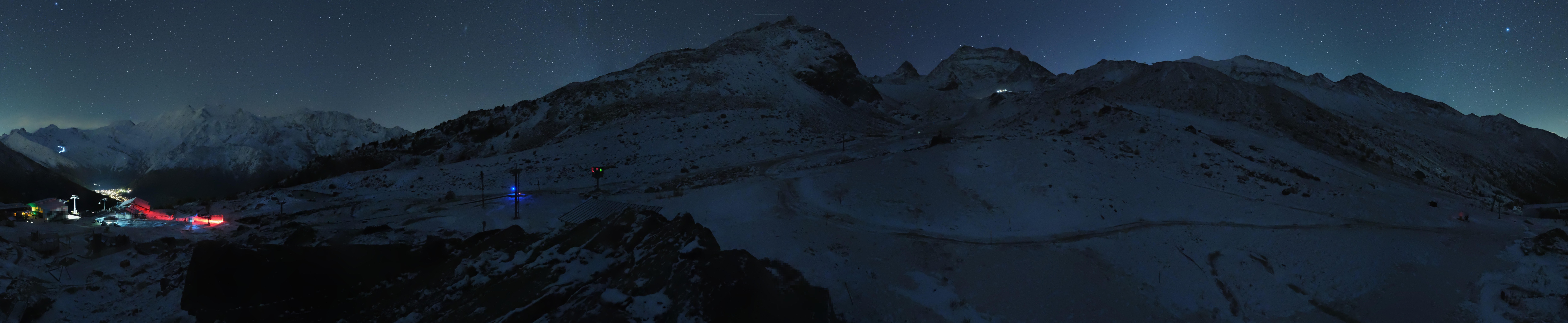 Archiv Foto Webcam Mittelstation Kreuzboden Saas-Grund Hohsaas