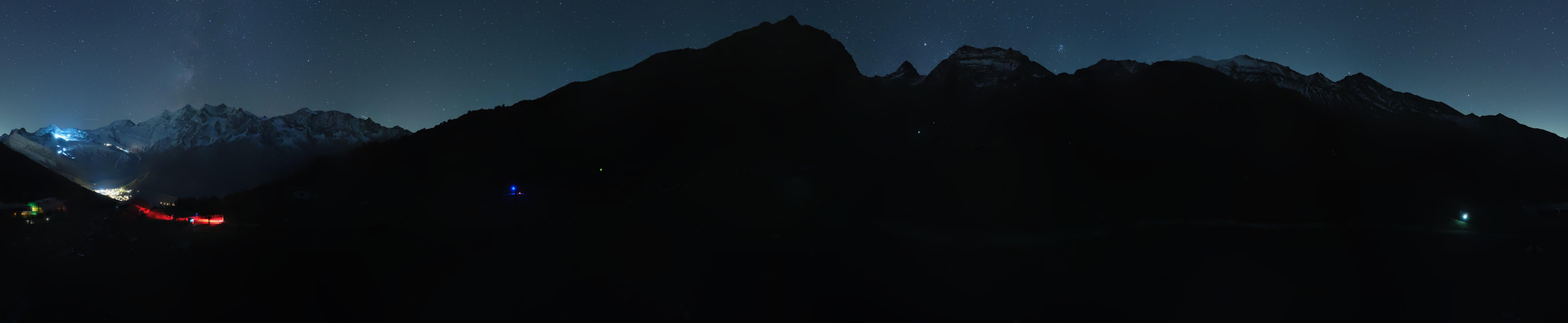 Archiv Foto Webcam Mittelstation Kreuzboden Saas-Grund Hohsaas