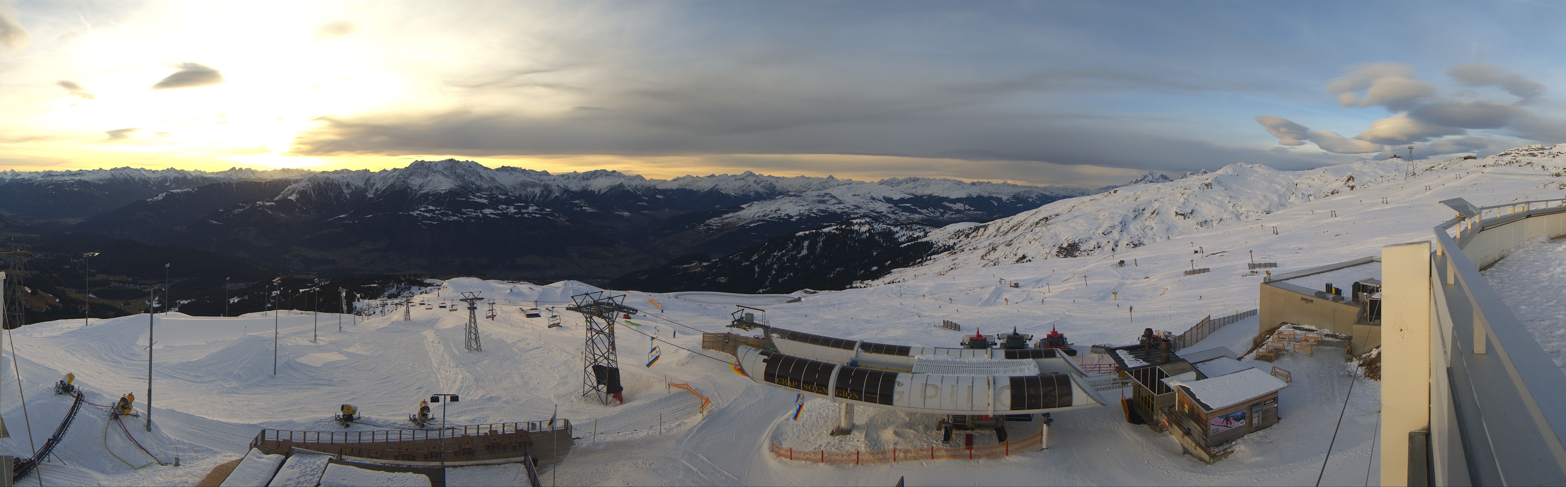 Archiv Foto Webcam Crap Sogn Gion Park Laax