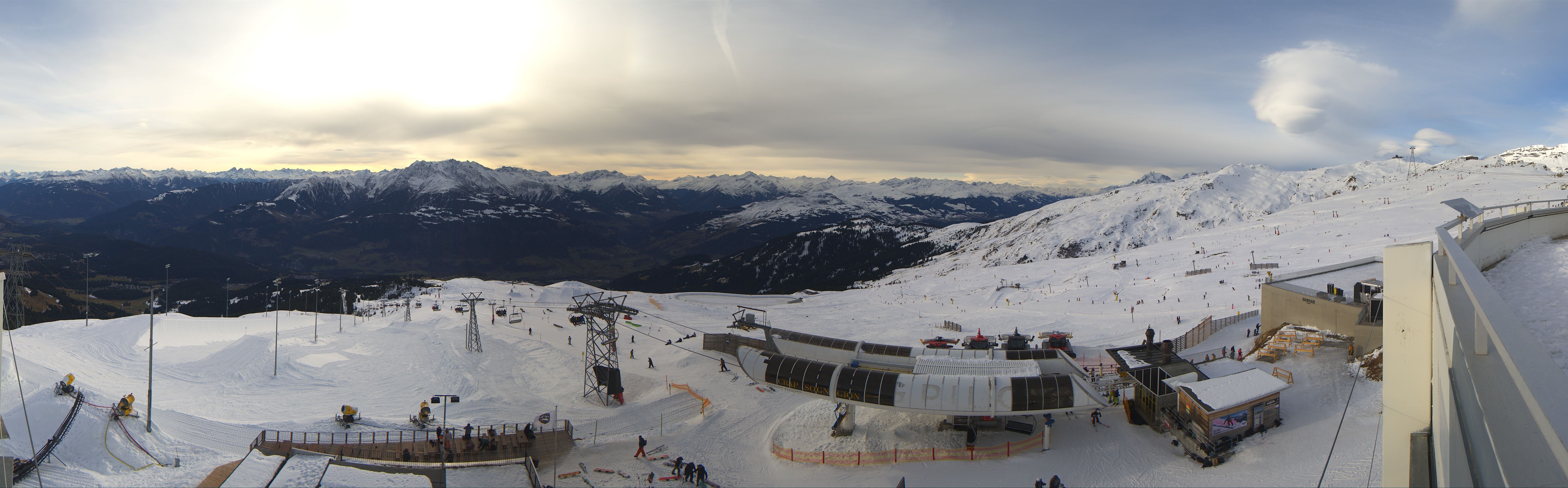 Archiv Foto Webcam Crap Sogn Gion Park Laax