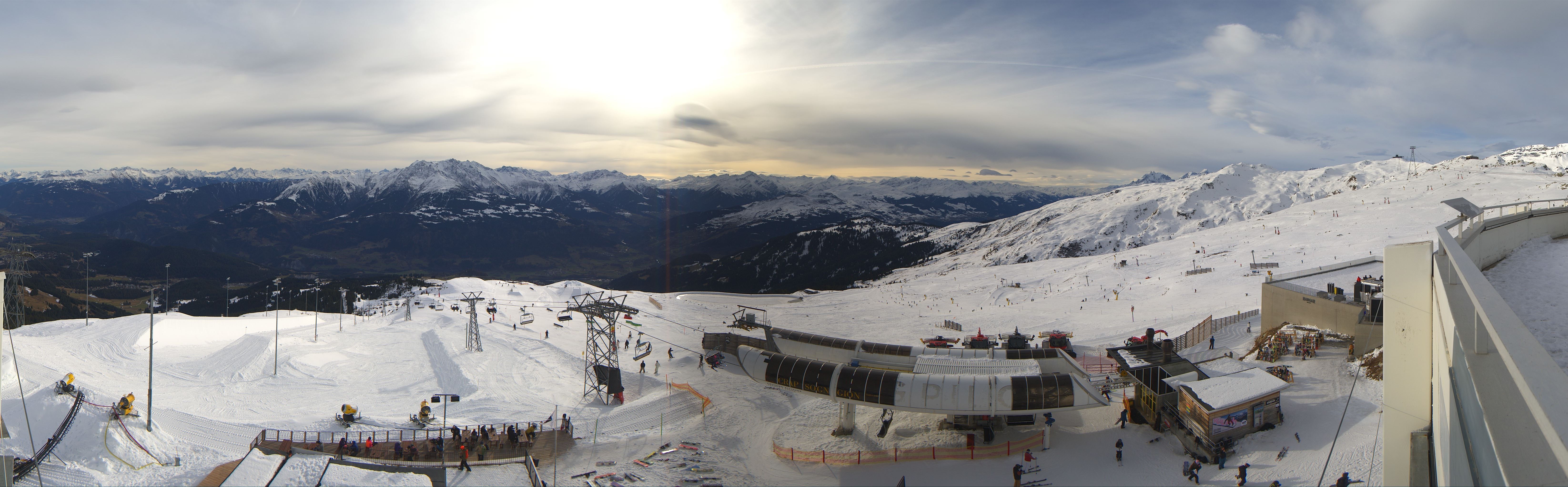 Archiv Foto Webcam Crap Sogn Gion Park Laax