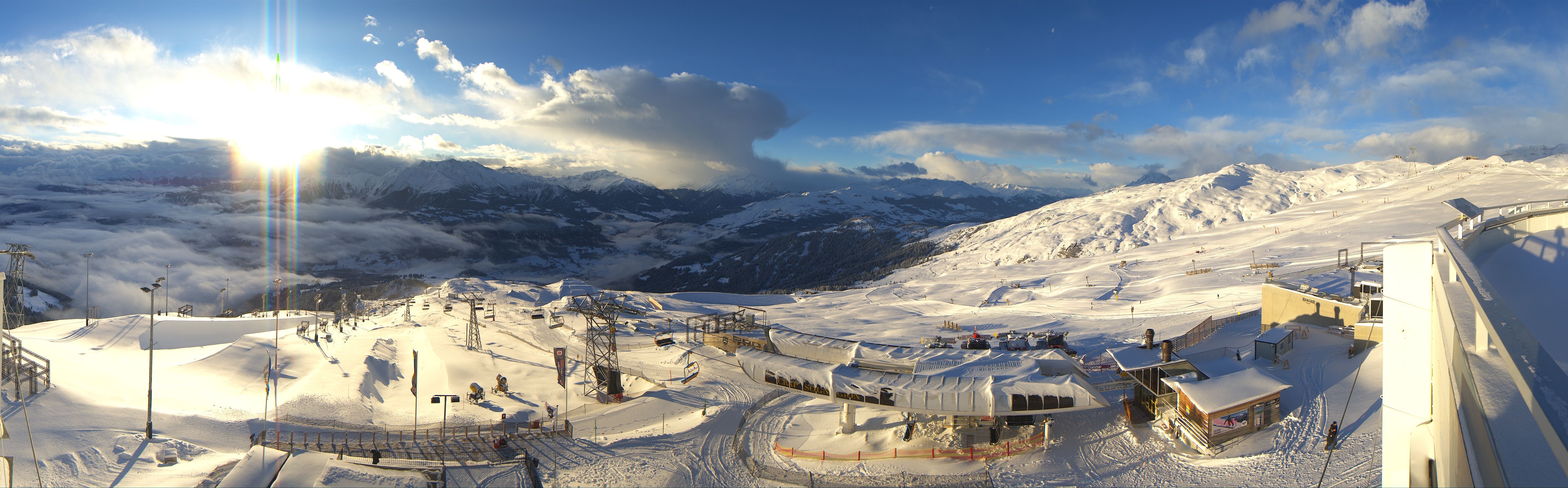 Archived image Webcam Laax Crap Sogn Gion Park