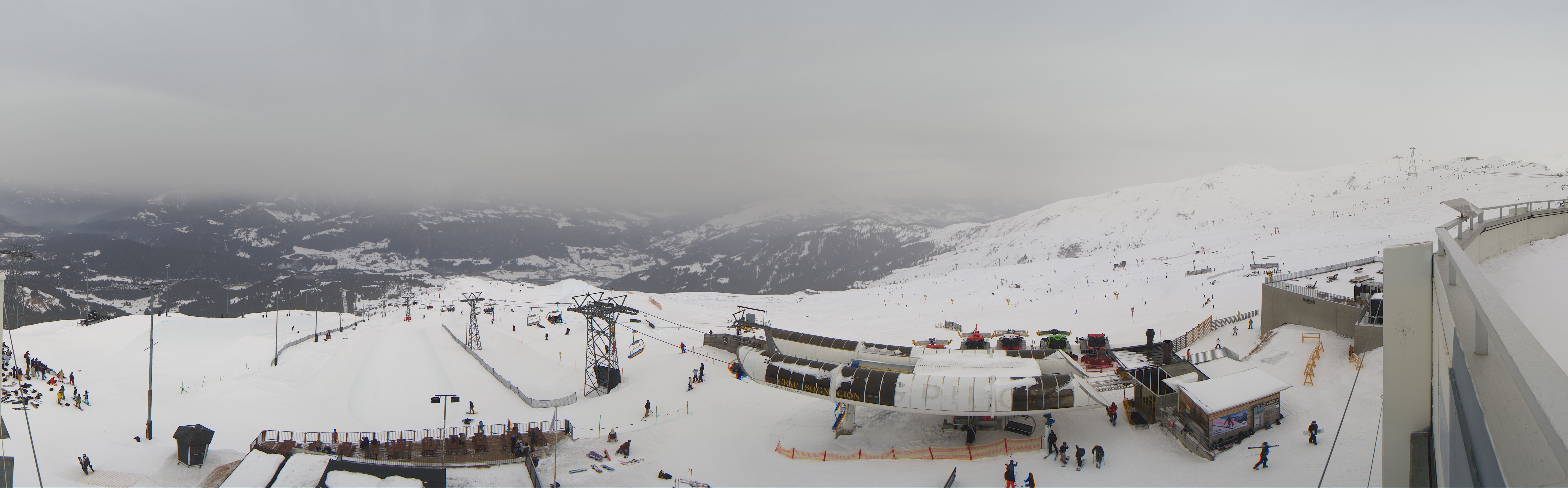 Archiv Foto Webcam Crap Sogn Gion Park Laax