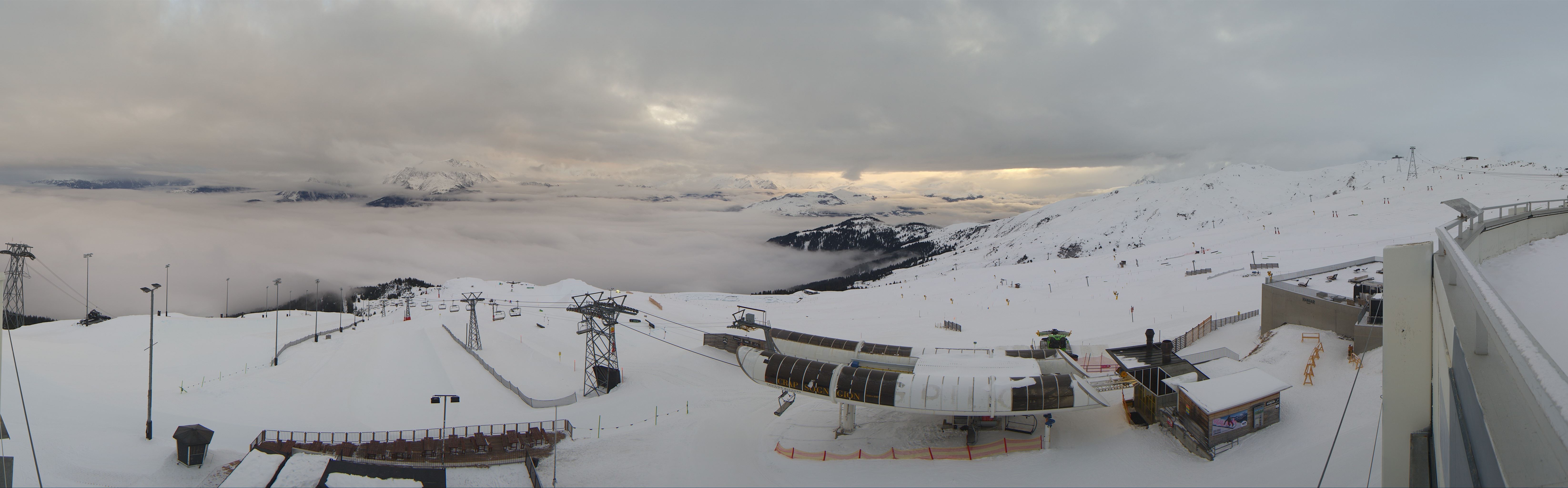 Archiv Foto Webcam Crap Sogn Gion Park Laax