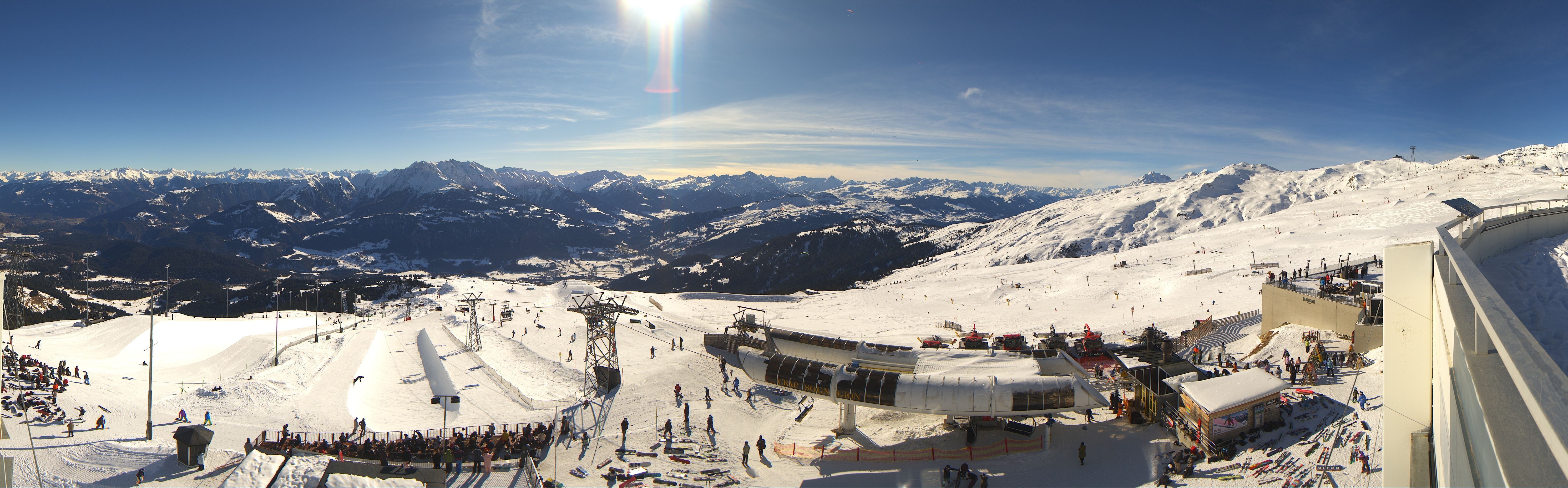 Archiv Foto Webcam Crap Sogn Gion Park Laax