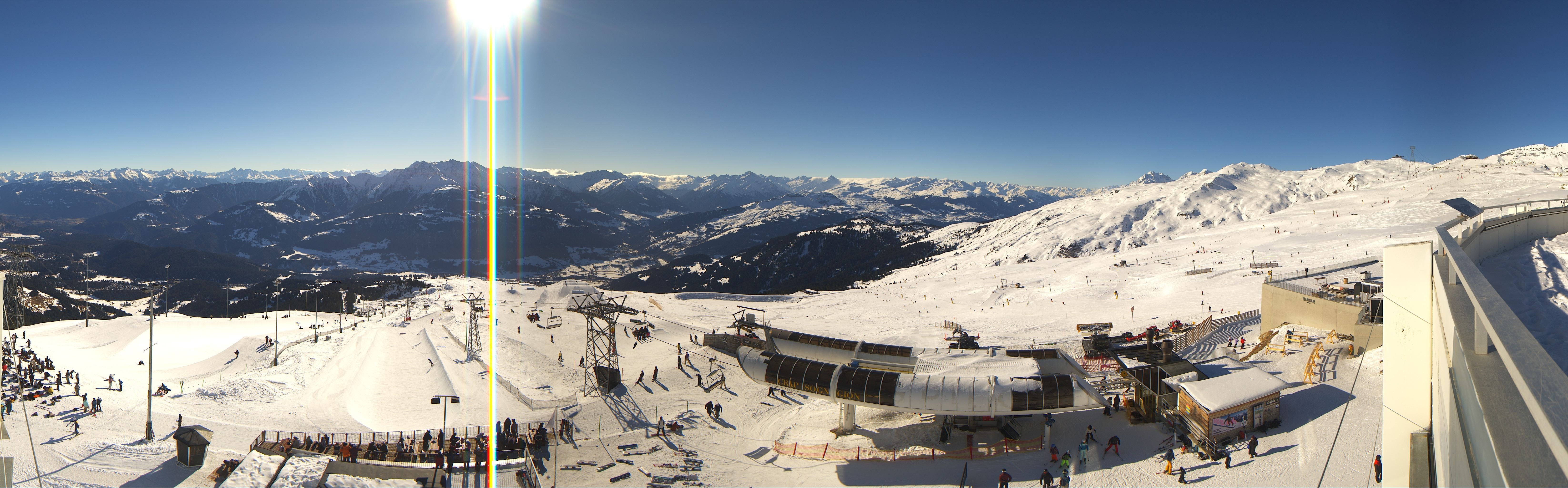 Archiv Foto Webcam Crap Sogn Gion Park Laax