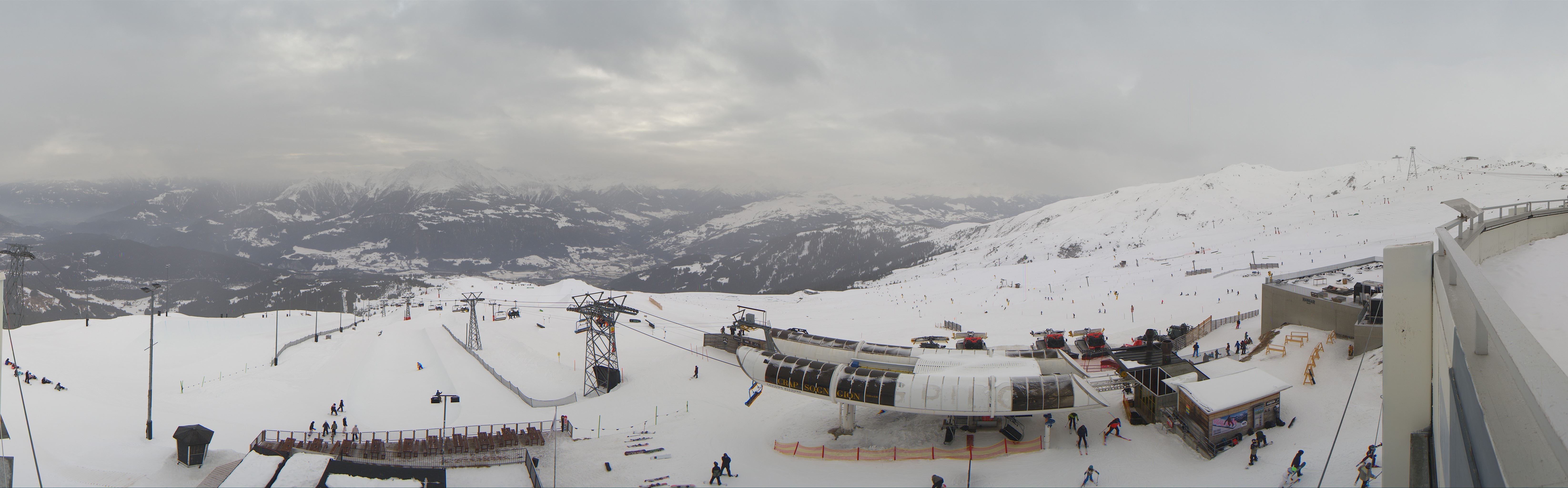 Archiv Foto Webcam Crap Sogn Gion Park Laax