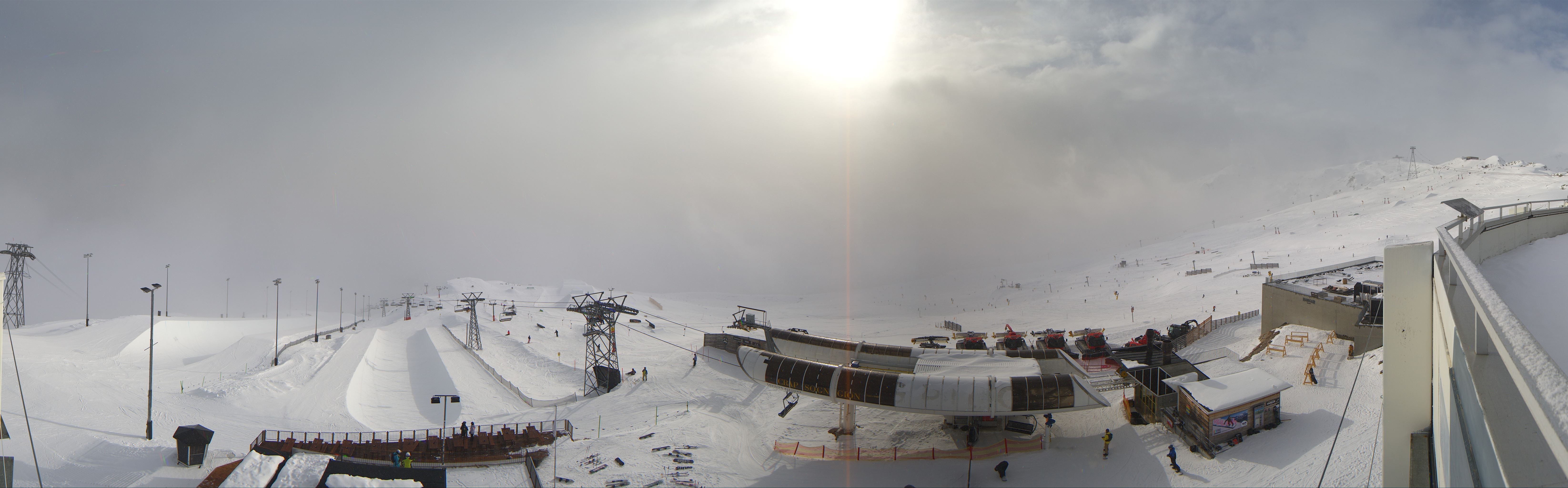 Archiv Foto Webcam Crap Sogn Gion Park Laax