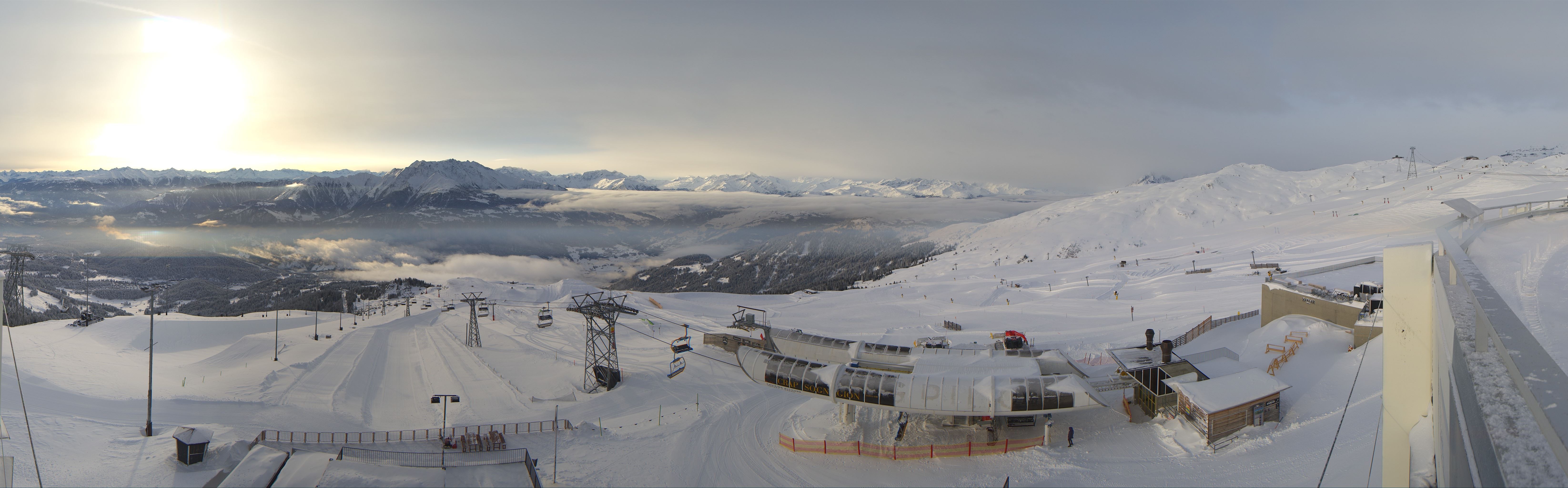 Archiv Foto Webcam Crap Sogn Gion Park Laax