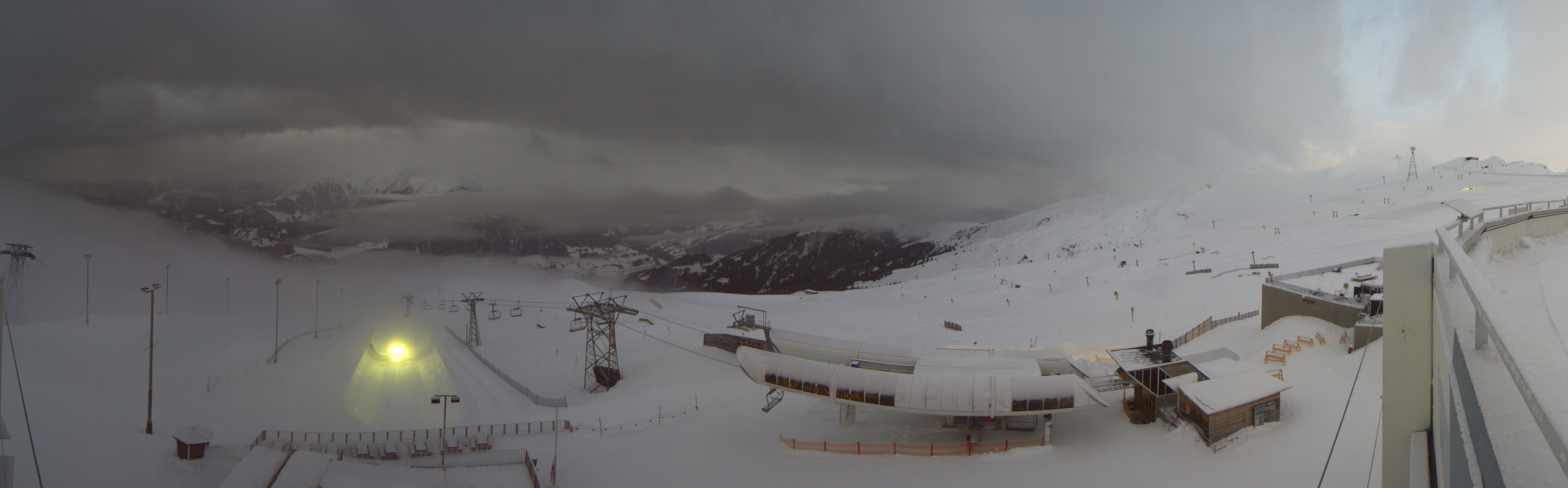 Archiv Foto Webcam Crap Sogn Gion Park Laax