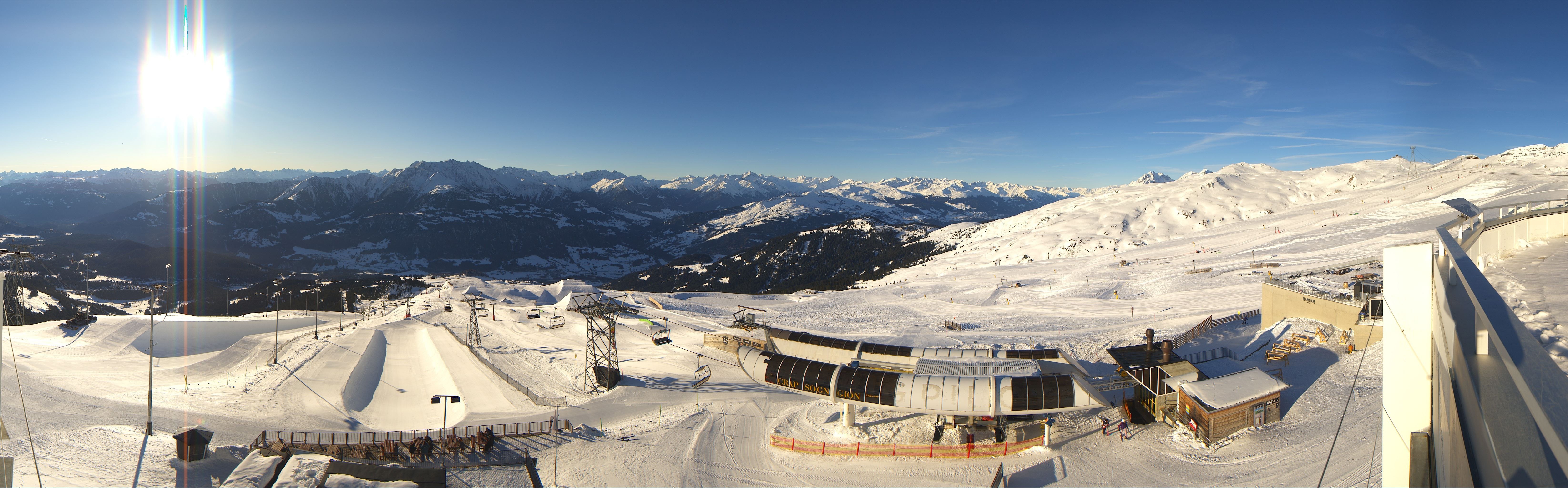 Archived image Webcam Laax Crap Sogn Gion Park