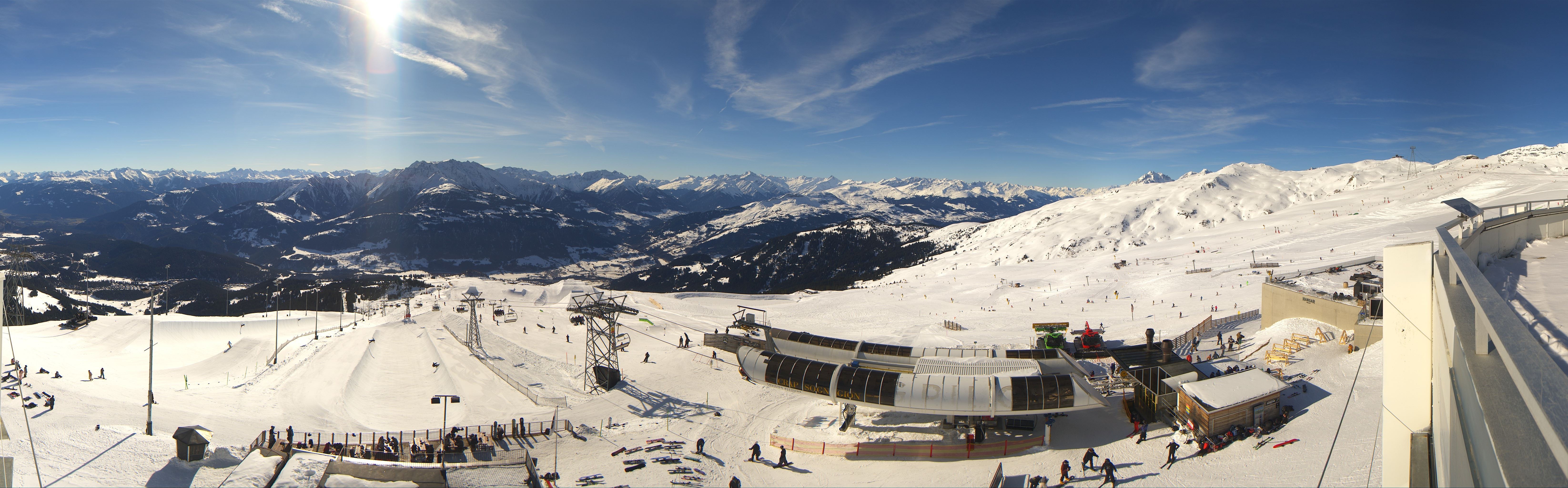 Archived image Webcam Laax Crap Sogn Gion Park