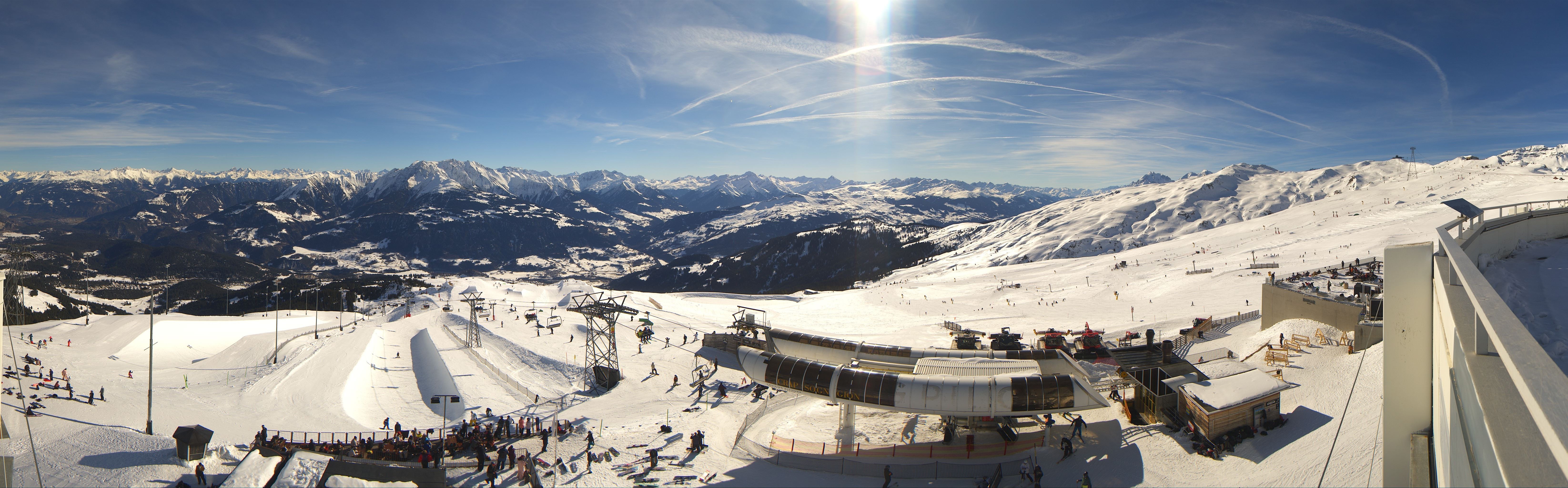 Archived image Webcam Laax Crap Sogn Gion Park