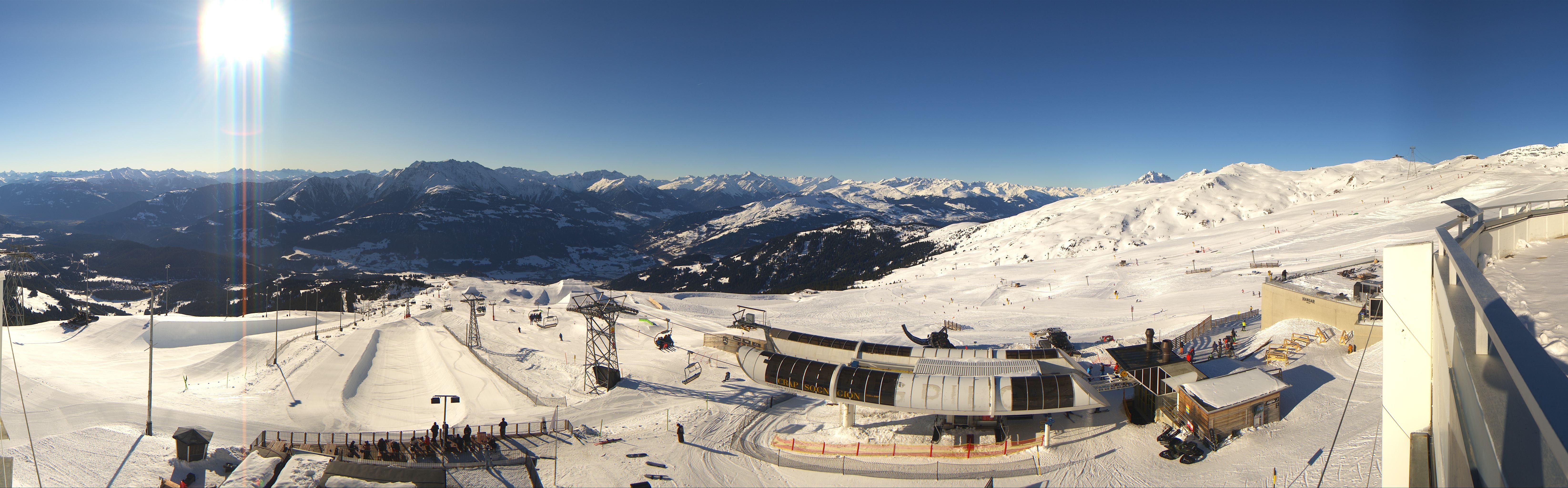 Archived image Webcam Laax Crap Sogn Gion Park