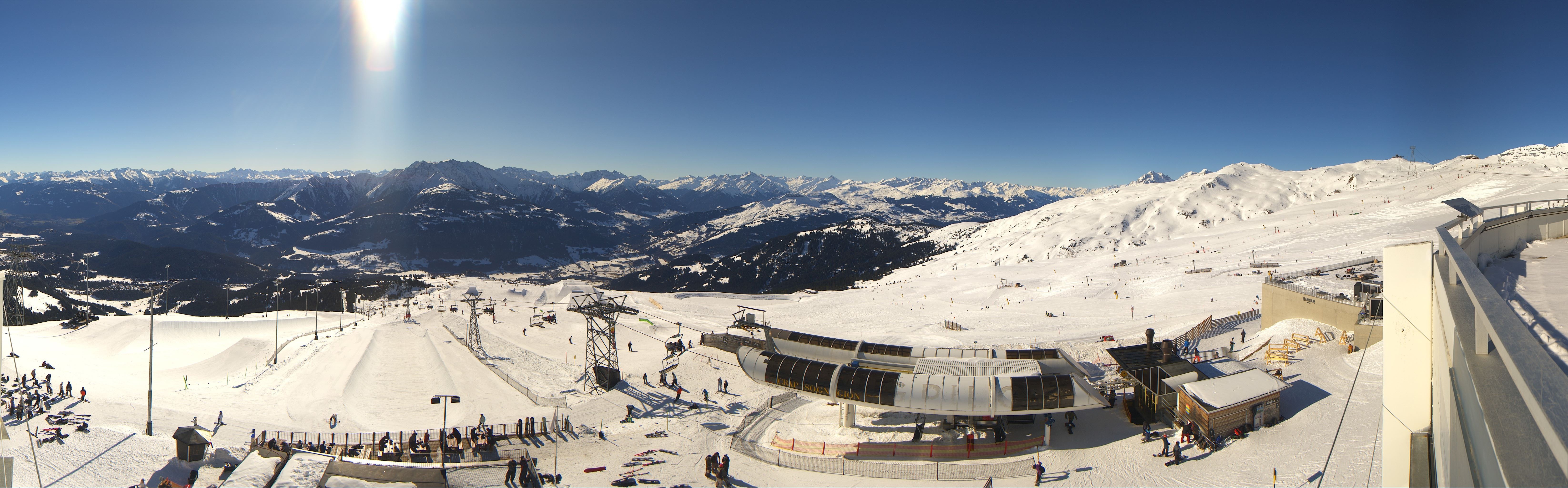 Archived image Webcam Laax Crap Sogn Gion Park