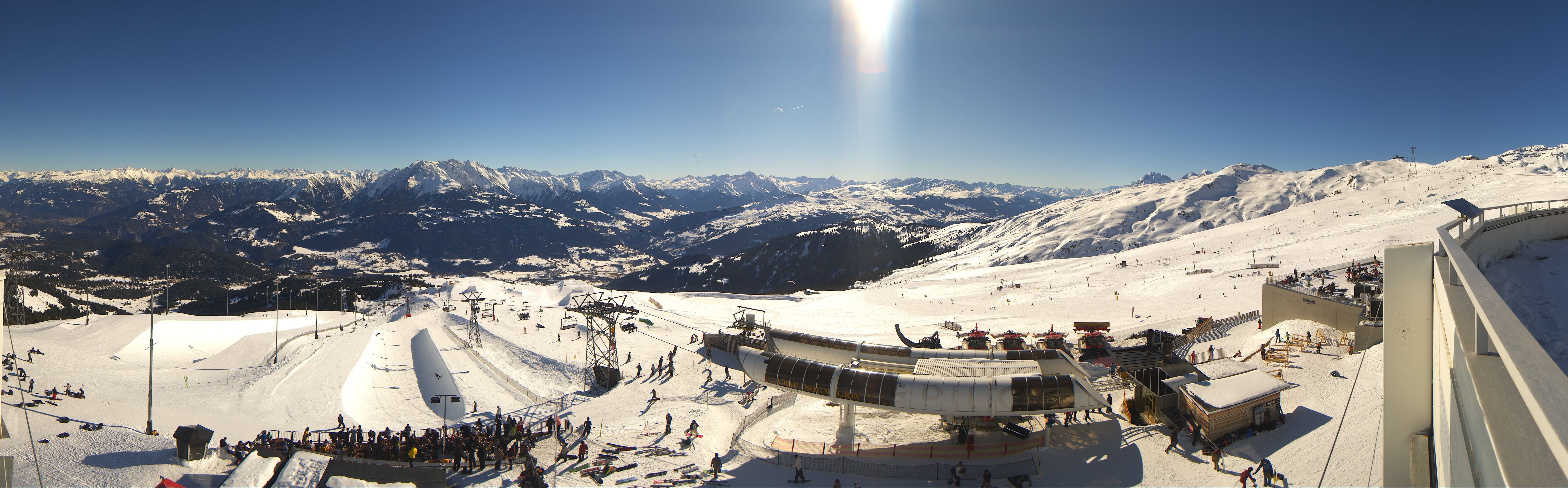 Archived image Webcam Laax Crap Sogn Gion Park